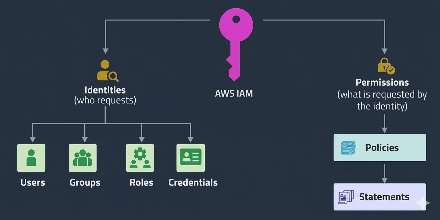 aws identity access management elements