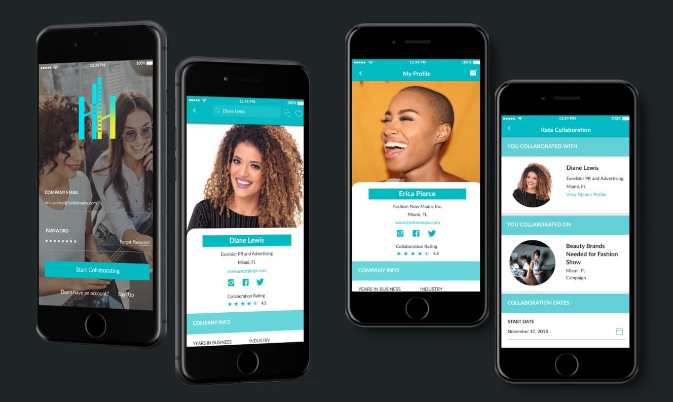 HerHeadquarters mobile app