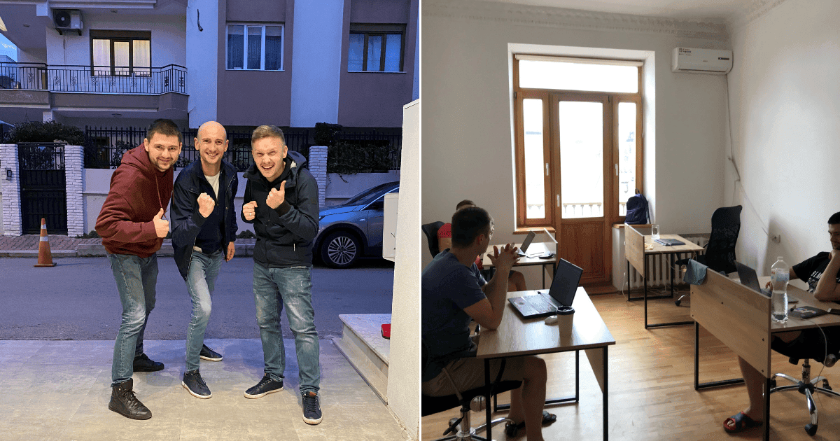 Seedium's first office